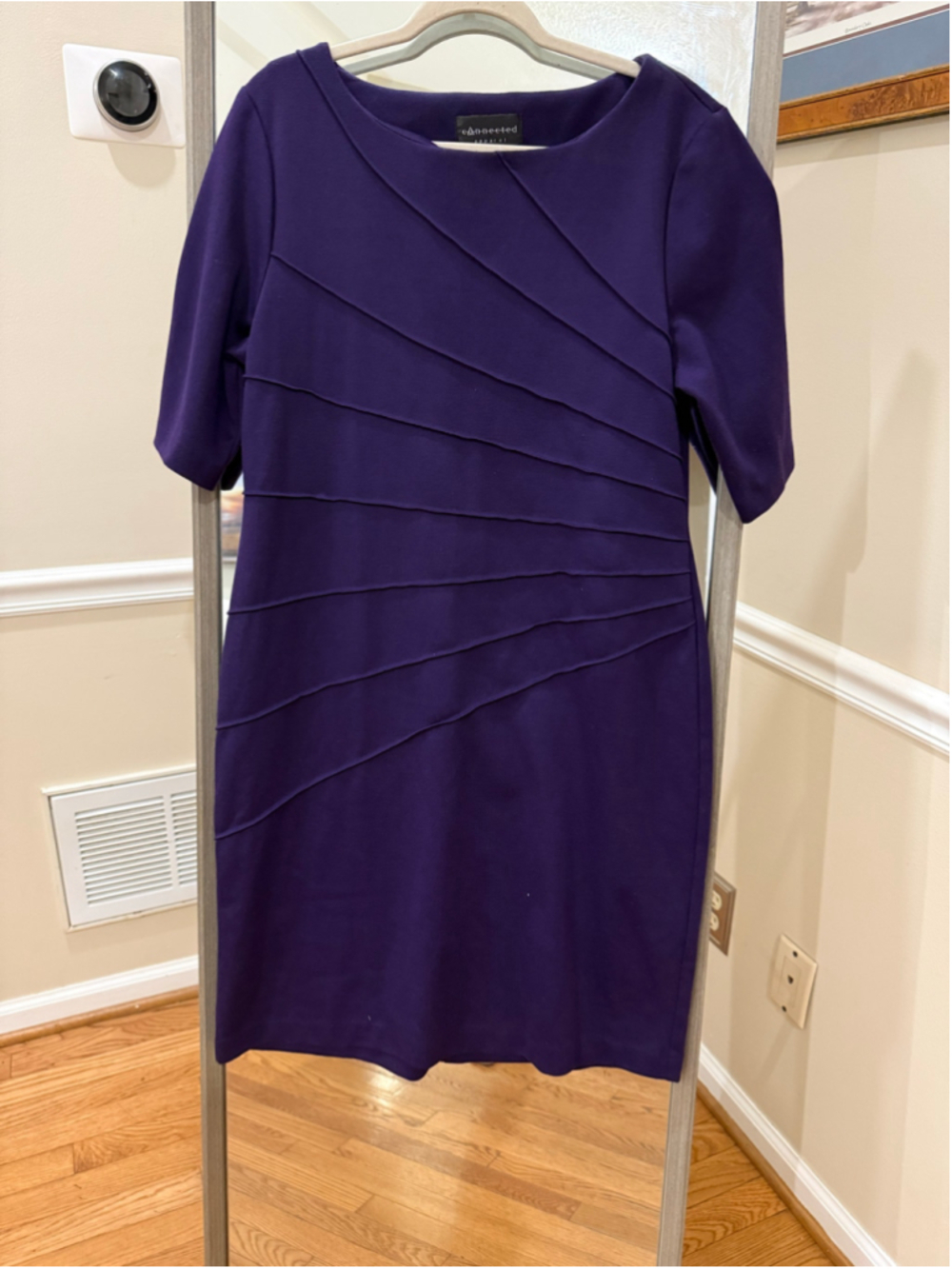 Women's Connected Apparel Purple Dress Size 16